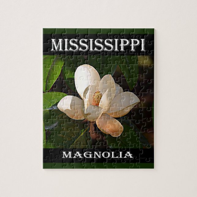 Mississippi-Magnolie Puzzle (Vertikal)