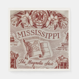 Mississippi-Party Serviette