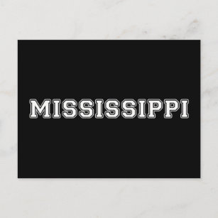 Mississippi Postkarte