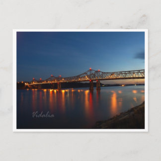 Mississippi River Bridges Postkarte