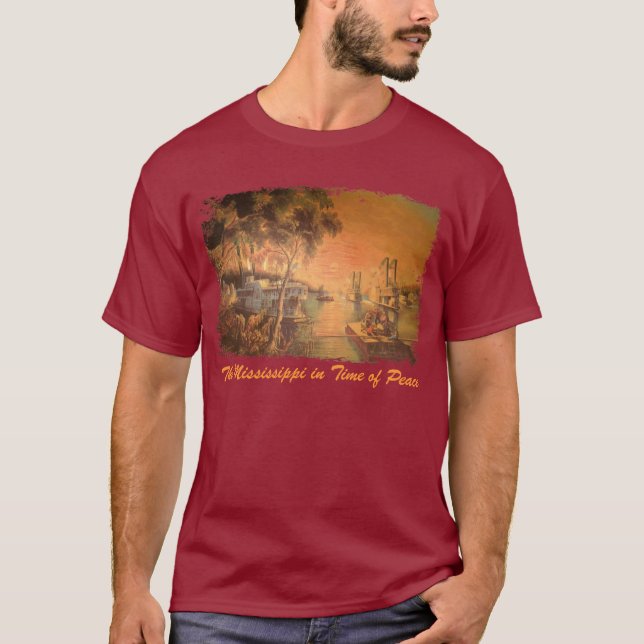 Mississippi River Men's T - Shirt (Vorderseite)
