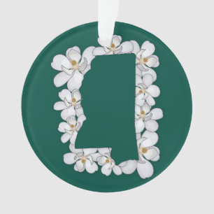 Mississippi Staat Blume Ornament