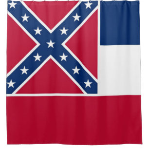 MISSISSIPPI STAAT FLAG DUSCHVORHANG
