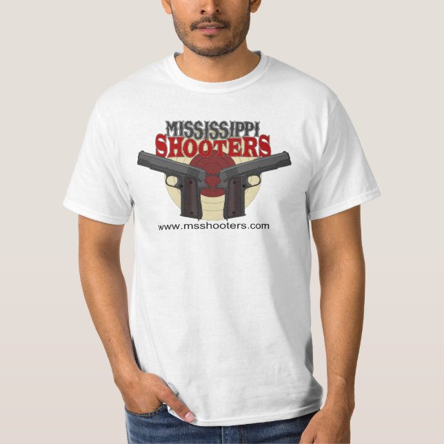Mississippi-tireur-grundlegendes Shirt (Vorderseite)