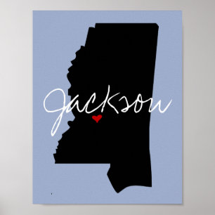 Mississippi Town Poster