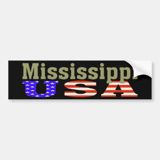 Mississippi USA! Autoaufkleber