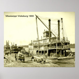 Mississippi Vicksburg Poster