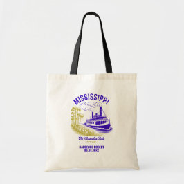 Mississippi Wedding Welcome Bag, Staat Liebe Tragetasche