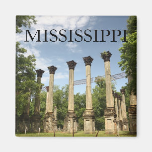 MISSISSIPPI - Windsor ruiniert Andenken-Magneten Magnet