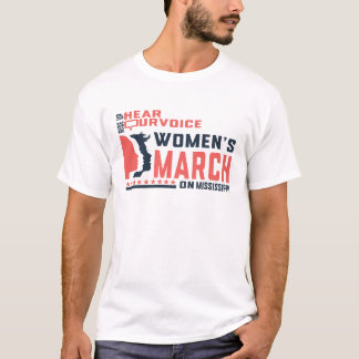 Mississippi Women's Rights Movement Art T-Shirt
