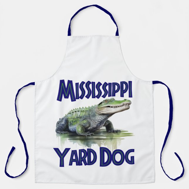 Mississippi Yard Dog Schürze (Vorderseite)