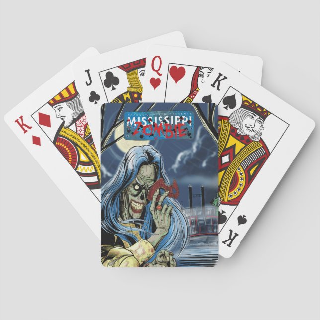 Mississippi Zombie V1 Spielkarten (Rückseite)