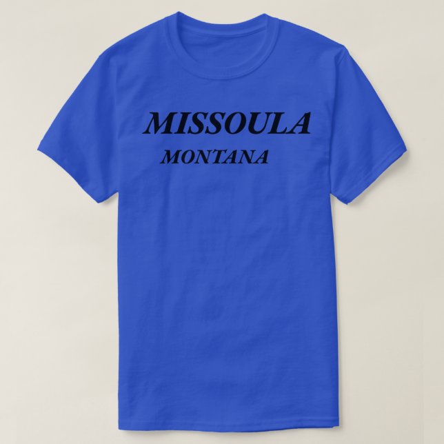 Missoula montana 5 T-Shirt (Design vorne)