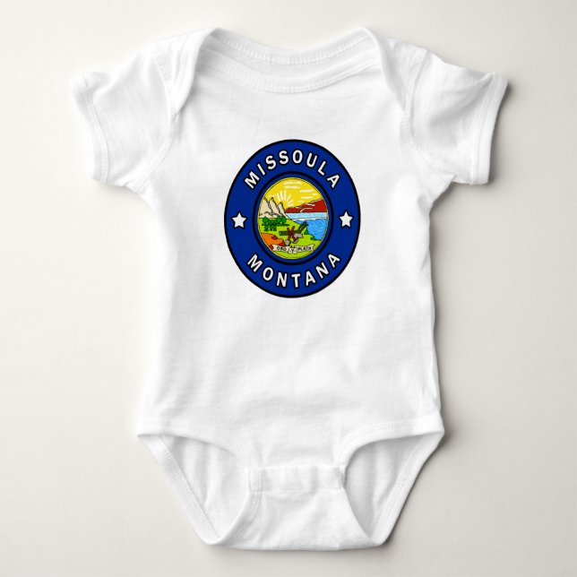 Missoula Montana Baby Strampler (Vorderseite)