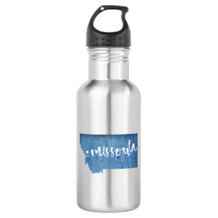 Missoula, Montana Edelstahlflasche