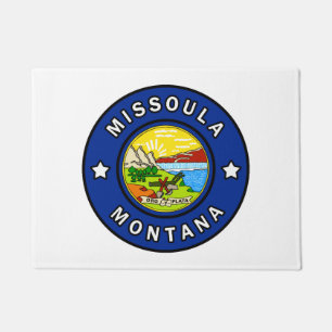 Missoula Montana Fußmatte