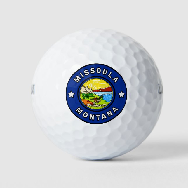 Missoula Montana Golfball (Vorderseite)