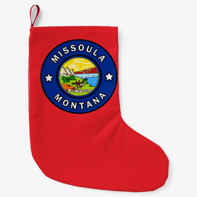 Missoula Montana Kleiner Weihnachtsstrumpf (Vorderseite)