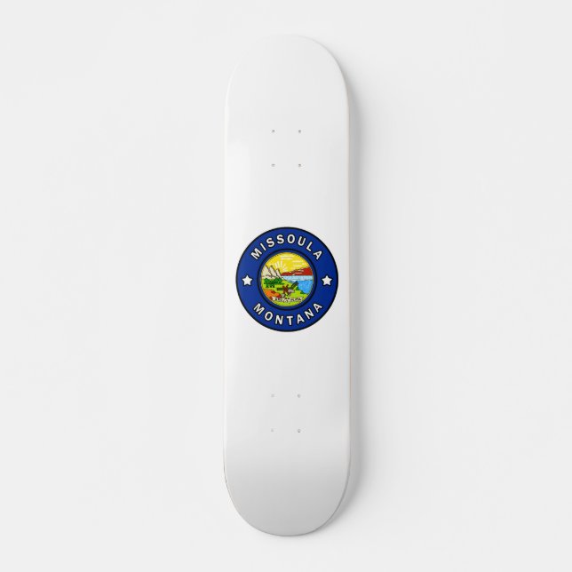 Missoula Montana Skateboard (Vorne)