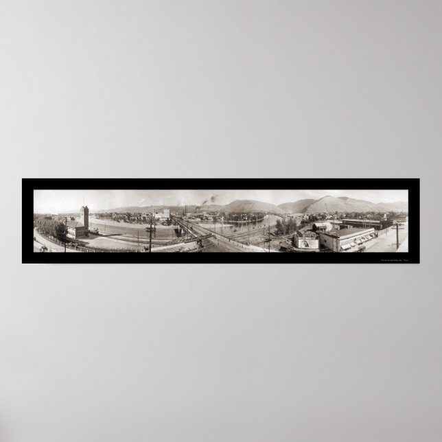 Missoula, MT Foto 1922 Poster (Vorne)