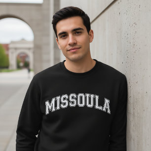 MISSOULA University-Style Sweater Amerika College Sweatshirt