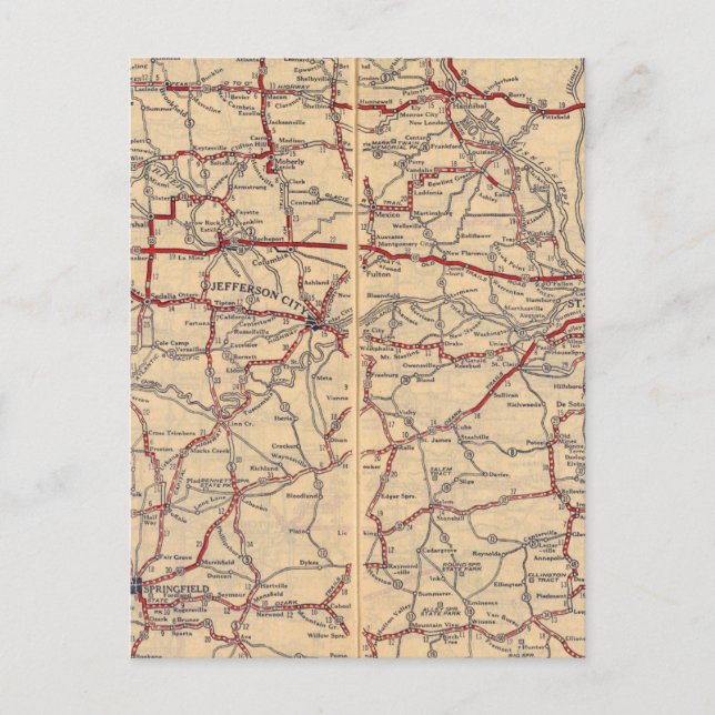 Missouri 11 postkarte (Vorderseite)