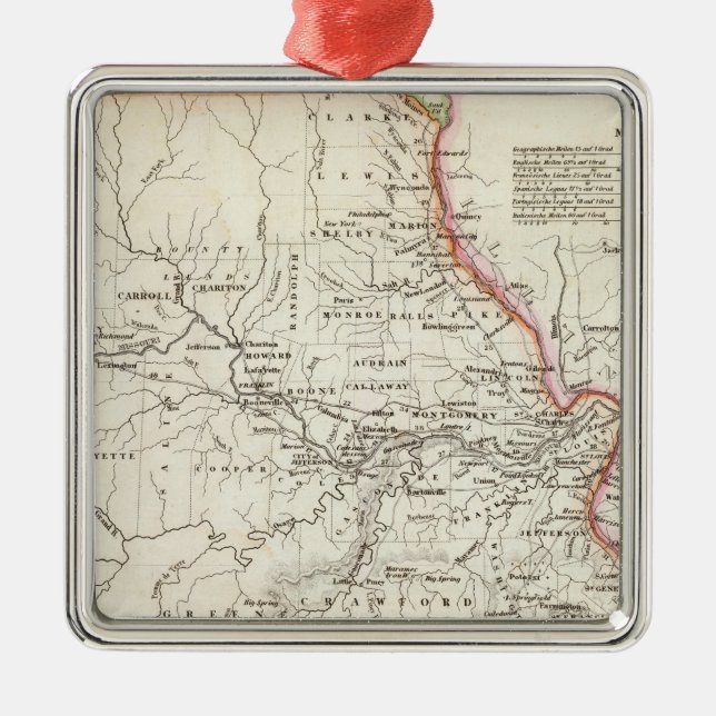 Missouri 2 silbernes ornament (Vorne)