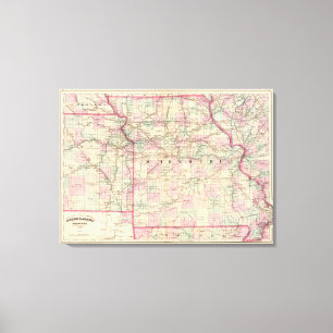 Missouri 5 leinwanddruck