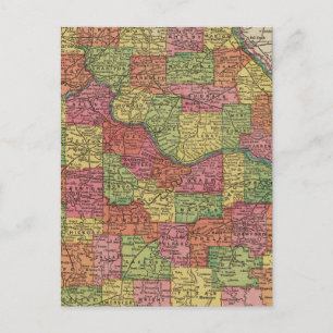 Missouri 8 postkarte