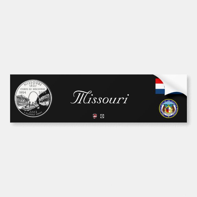 MISSOURI AUTOAUFKLEBER (Vorne)
