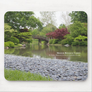 Missouri Botanischer Garten Japanische Trommelbrüc Mousepad