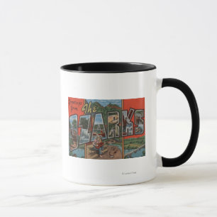 Missouri - der Ozarks - große Buchstabe-Szenen Tasse