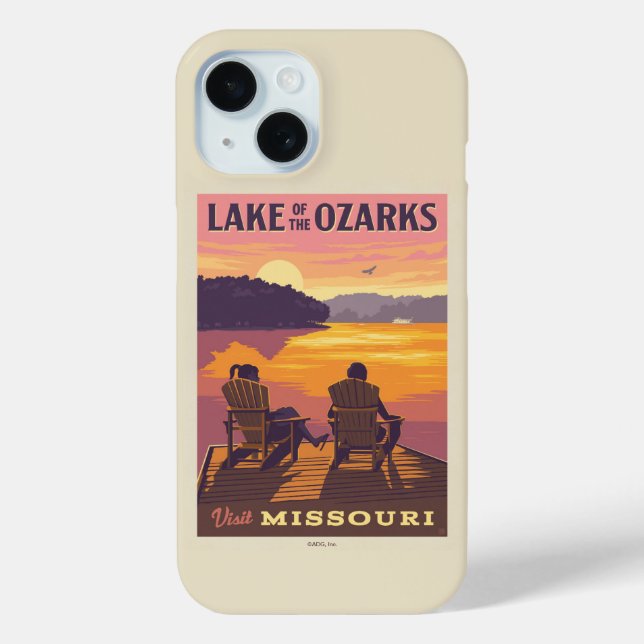 Missouri | Der Ozarksee Case-Mate iPhone Hülle (Rückseite)