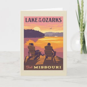 Missouri   Der Ozarksee Karte