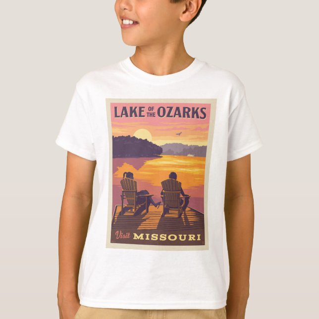 Missouri | Der Ozarksee T-Shirt (Vorderseite)