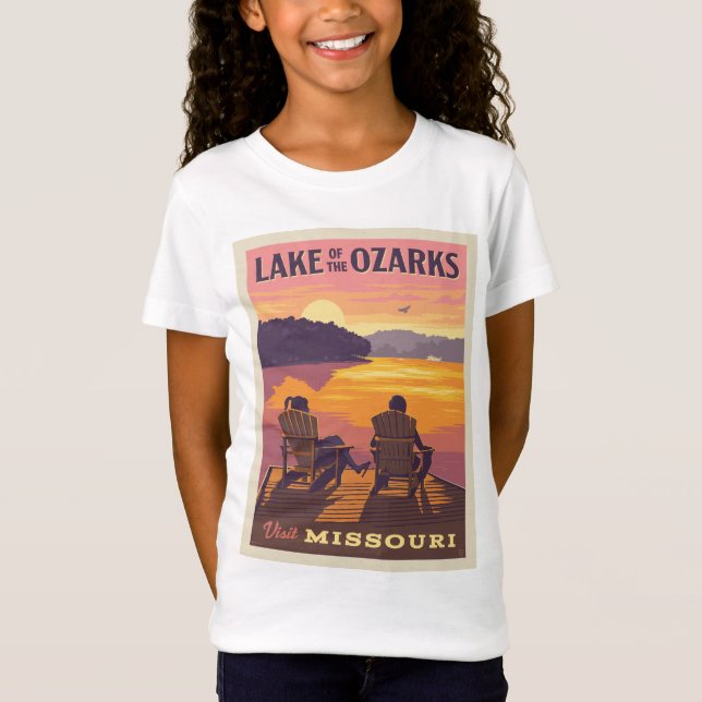 Missouri | Der Ozarksee T-Shirt (Vorderseite)