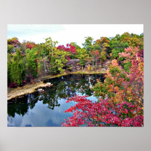 Missouri Fall Foto Poster