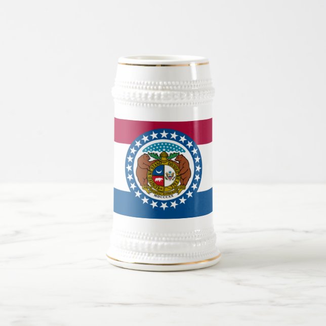 MISSOURI FLAG BIERGLAS (Mittel)