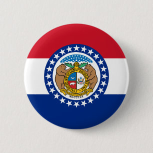 Missouri-Flagge Button
