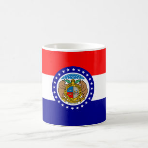 Missouri-Flagge Kaffeetasse