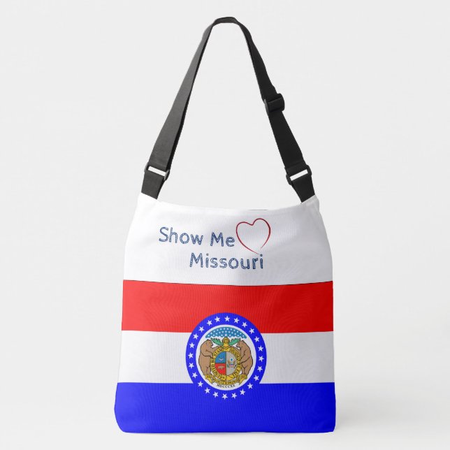 Missouri Fun Crossbody Bag Tragetaschen Mit Langen Trägern (Vorderseite)