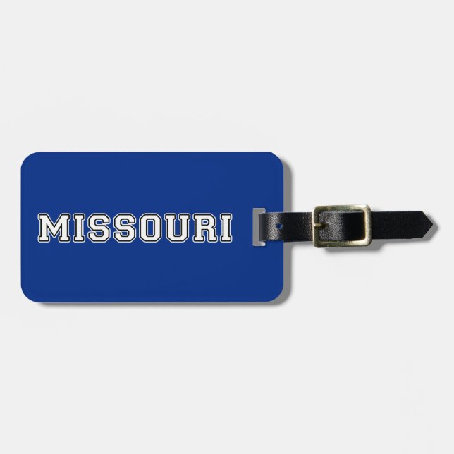 Missouri Gepäckanhänger (Vorderseite horizontal)