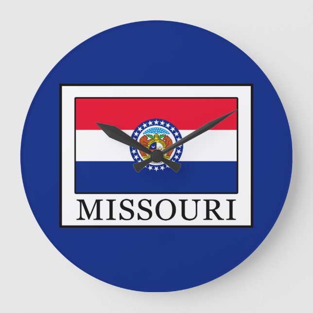 Missouri Große Wanduhr (Vorderseite)