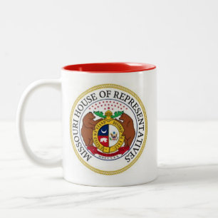 MISSOURI HAUS DER VERTRETER ZWEIFARBIGE TASSE