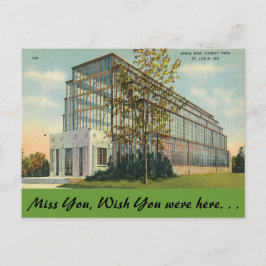 Missouri, Jewel Box, Forest Park Postkarte
