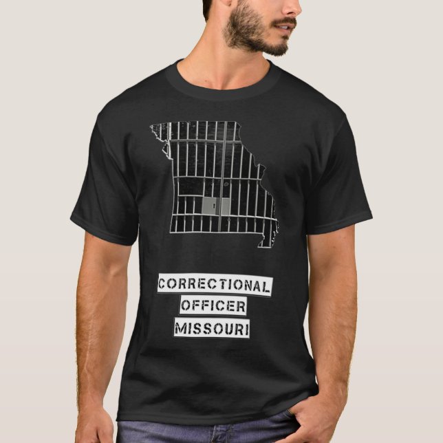 Missouri Korrektor Thin Gray Line T-Shirt (Vorderseite)