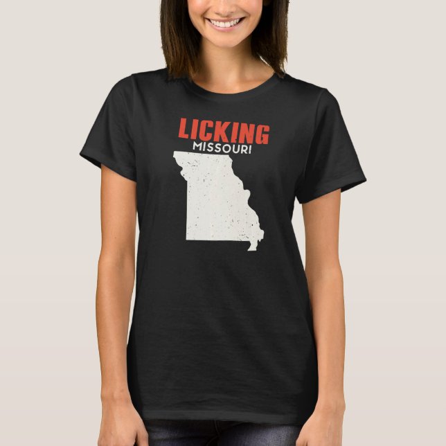 Missouri Licking USA Staat America Travel Missouri T-Shirt (Vorderseite)