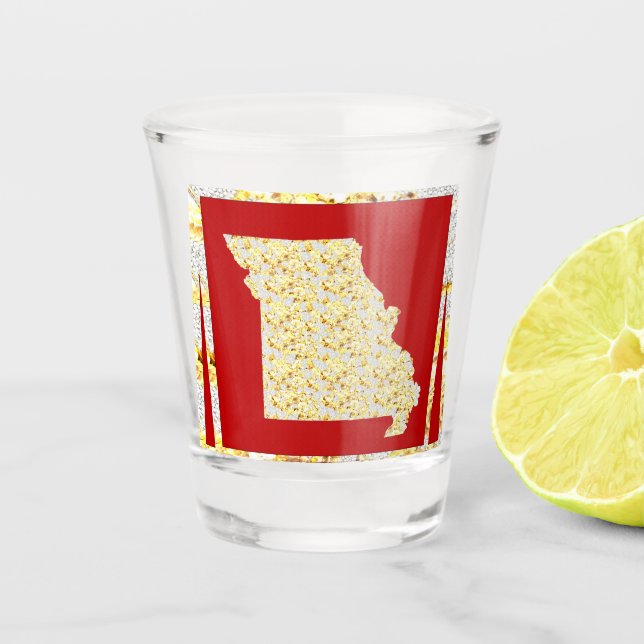 MISSOURI MAP SCHNAPSGLAS (Vorderseite)