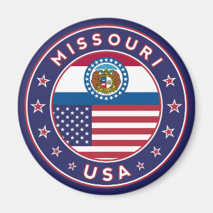 Missouri, Missouri Telefongehäuse, Missouri Aufkle Magnet