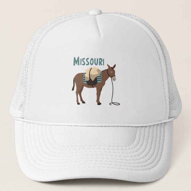 Missouri Mule Truckerkappe (Vorderseite)